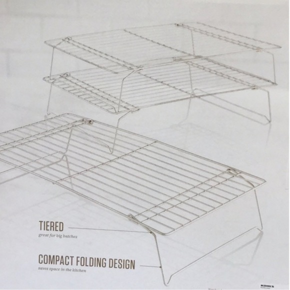❌SOLD❌Food Network 3-tier Cooling Racks - Picture 3 of 3